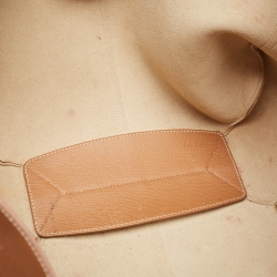 مملوكة مسبقًا Polene Brown Leather Cyme Hobo