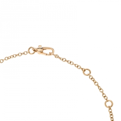 Pomellato Nudo Citrine Quartz 18k Rose Gold Pendant Chain Necklace