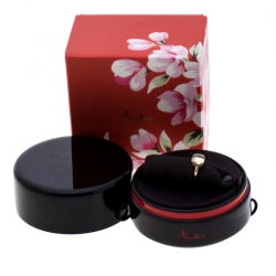 مملوكة مسبقًا Pomellato Nudo White Topaz 18k Rose Gold Ring Size 50