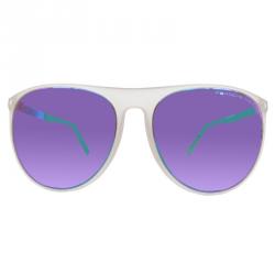 Porsche Design White P8596 Wayfarer Sunglasses