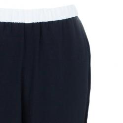 Prabal Gurung Contrast Striped Silk Pants S