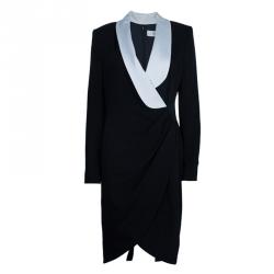Prabal Gurung Monochrome Tuxedo Dress L