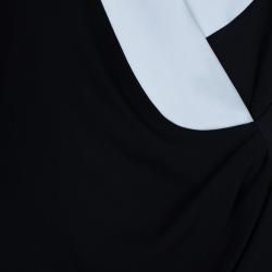 Prabal Gurung Monochrome Tuxedo Dress L