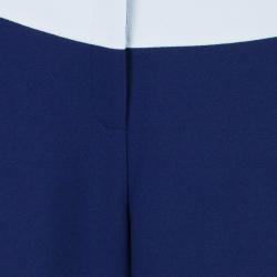Prabal Gurung Navy Tuxedo Wide Leg Pants L