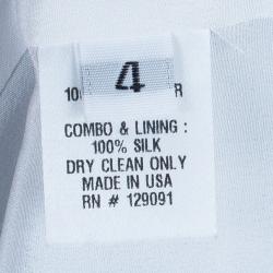 Pre Owned Prabal Gurung Floral Printed Bustier Dress S