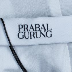 Pre Owned Prabal Gurung Floral Printed Bustier Dress S