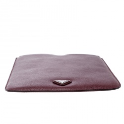 Prada Red Saffiano Leather iPad Case