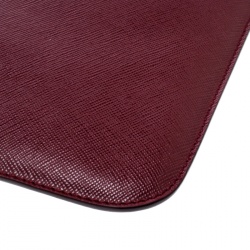 Prada Red Saffiano Leather iPad Case
