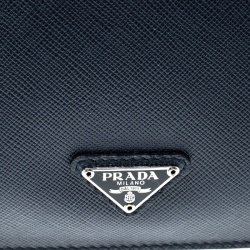 Prada Navy Blue Saffiano Leather iPad Case