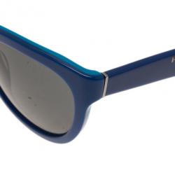 Prada Blue SPR05P Cat Eye Sunglasses
