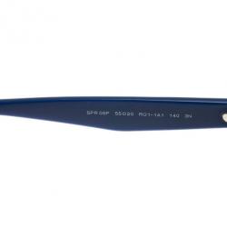 Prada Blue SPR05P Cat Eye Sunglasses