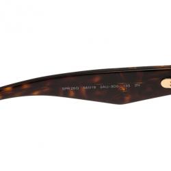 Prada Tortoise Frame Embellished Voice Cat Eye Sunglasses