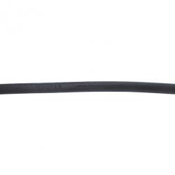 Prada Black Patent Bow Waist Belt 75CM