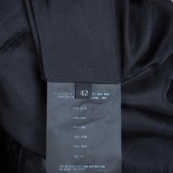 Prada Wrap Snakeskin Coat M