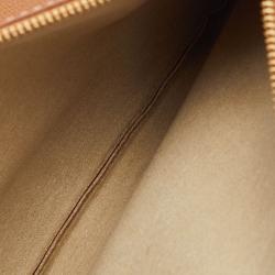 مملوكة مسبقًا Polene Brown Leather Mini Cyme Hobo