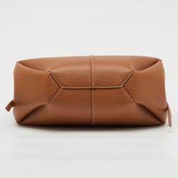 مملوكة مسبقًا Polene Brown Leather Mini Cyme Hobo