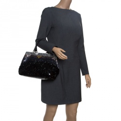 Pre Owned Prada Multicolor Sequin Open Tote