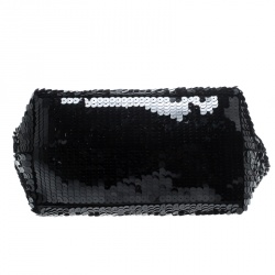 Pre Owned Prada Multicolor Sequin Open Tote