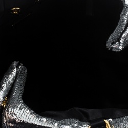 Pre Owned Prada Multicolor Sequin Open Tote