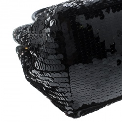 Pre Owned Prada Multicolor Sequin Open Tote