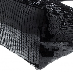 Pre Owned Prada Multicolor Sequin Open Tote