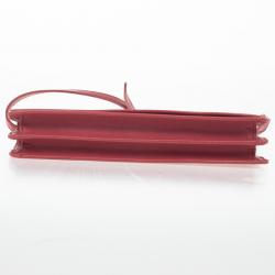 مملوكة مسبقًا Prada Pink Saffiano Crossbody Convertible Clutch