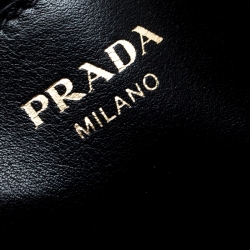 Prada Black Saffiano Leather Borsa A Mano Tote 