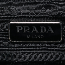 Pre Owned Prada Black Nylon Mini Re-Edition 2005 Shoulder Bag