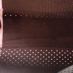 Pre Owned Prada Black City Fori Leather Hobo