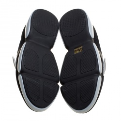 Pre Owned Prada Monochrome Mesh Cloudbust Low Top Sneakers Size 36