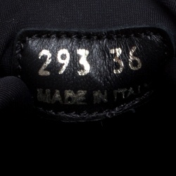 Pre Owned Prada Monochrome Mesh Cloudbust Low Top Sneakers Size 36