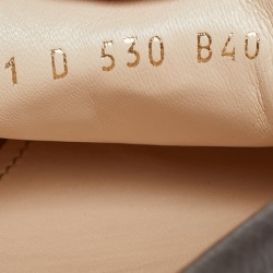 Pre Owned Prada Brown Leather Slip On Loafers Size 40