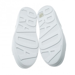 Prada Sport  White Leather Platform Sneakers Size 38