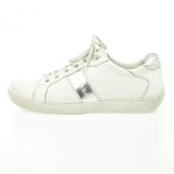 Pre Owned Prada Sport White Leather Sneakers Size 39.5