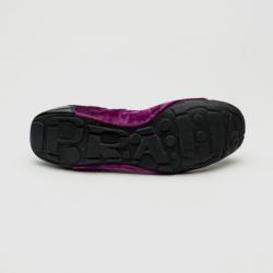 Pre Owned Prada Sport Purple Velvet Ballet Flats Size 38