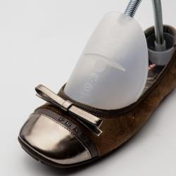 Pre Owned Prada Sport Cigar Suede Camoscio Bow Ballet Flats Size 38.5