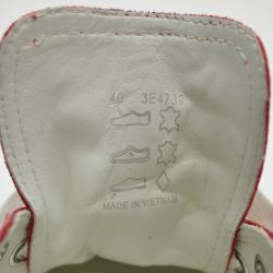 مملوكة مسبقًا Prada Sport Red Patent Leather Cap Toe Sneakers Size 40