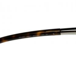 Prada Brown Tortoise SPR 68O Dixie Cat Eye Sunglasses