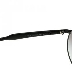 Prada Black Gradient Aviator Sunglasses
