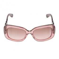 Prada Purple Baroque Rectangle Sunglasses