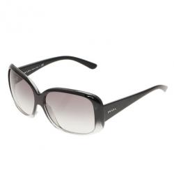 Prada Black SPR25N Rectangle Sunglasses