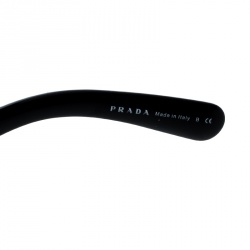 Prada Black/Black Gradient SPR27N Baroque Round Sunglasses