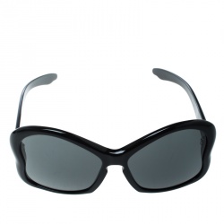 Prada Black SPR18L Butterfly Sunglasses