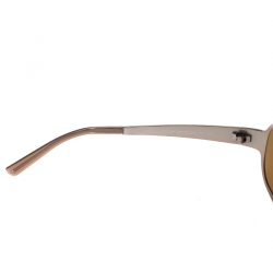 Prada Bronze/Brown SPR55F Aviator Sunglasses