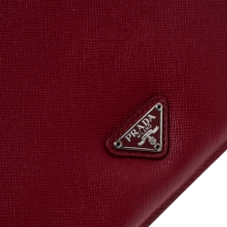 Prada Red Saffiano Leather iPad Mini Case