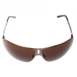 Prada Bronze/Brown SPR54H Oversize Sunglasses