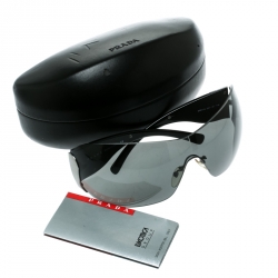 Prada Black SPR51G Shield Sunglasses