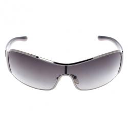 Pre Owned Prada Black Shield Women Sunglasses