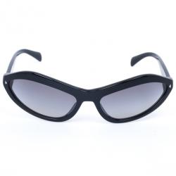 مملوكة مسبقًا Prada Black Oval Womens Sunglasses