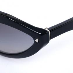 مملوكة مسبقًا Prada Black Oval Womens Sunglasses